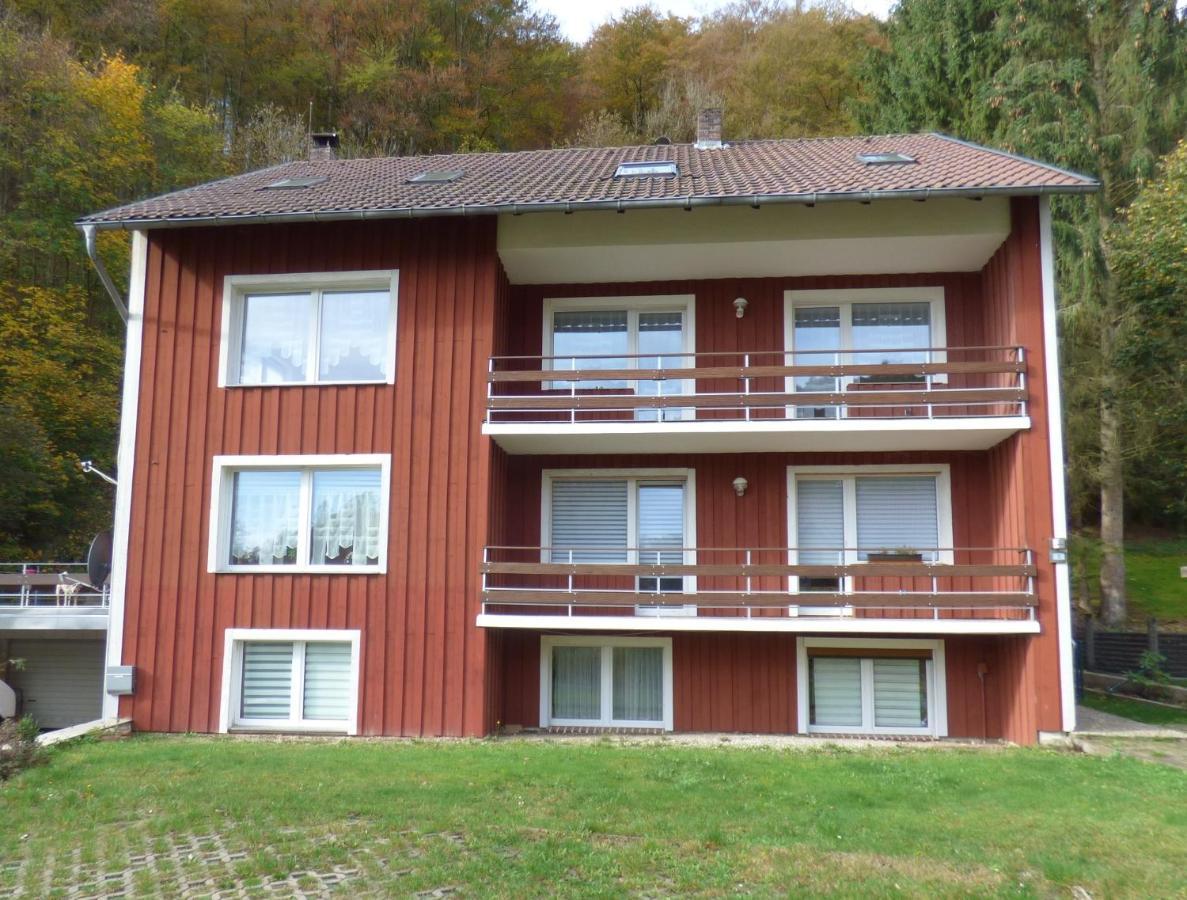 Fewo Mit Balkon Direkt Am Wald Und Wanderweg Ruhe Pur 2 Og 바트사흐사 외부 사진